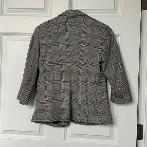 Express Blazer - gray plaid - Picture 2 of 2